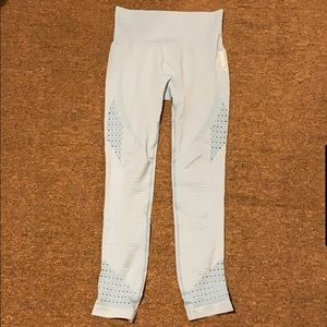 Gymshark High Waisted Energy Seamless Blue L